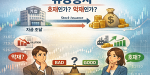 유상증자란 호재인가? 악재인가?